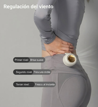 Mini ventilador portátil adaptable