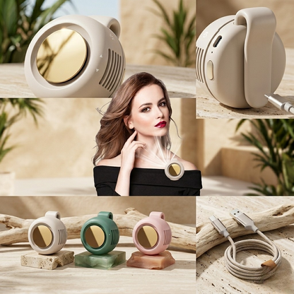 Mini ventilador portátil adaptable